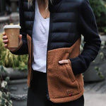 Casual Wear Mandarin Collar Coat
