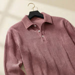 Enzo Ribbed Knit Polo