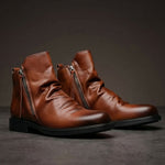 Nico Leather Zip Boot