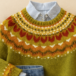 Keira | Classic Vintage Knit Sweater