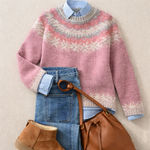 Elara | Heritage Nordic Knit Sweater