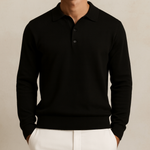 Navy Collared Ease Set