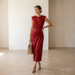Aura™ Light Blue Elegant Dress – Sophisticated Silhouette