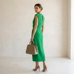 Aura™ Light Blue Elegant Dress – Sophisticated Silhouette