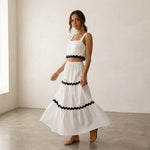Riviera™ Midi Skirt + Waves Top Set