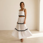 Riviera™ Midi Skirt + Waves Top Set