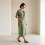 Emma Velvet™ Elegant Dress with Pockets