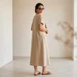 Emma Velvet™ Elegant Dress with Pockets