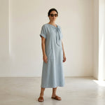 Emma Velvet™ Elegant Dress with Pockets