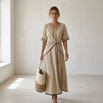 Emma Velvet™ Elegant Spring Dress