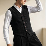 Marcello Cotton Vest & Trouser Set