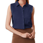 Sleeveless Button Down Tank Tops - Zeagoo (Us Only)