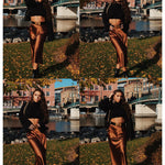 Satin Zipper Elegant Work Skirts - Zeagoo (US Only)