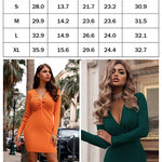 Twist Front Knitted Bodycon Dress - Zeagoo (Us Only)