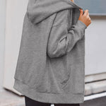 Zeagoo Women's Oversized Zip Up Hoodies