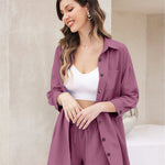 Two Piece Outfit Sets Cotton Shorts Set - Zeagoo (Us Only)