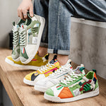 Alonzo Y2K Patchwork Sneakers