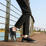 Lorenzo Leather Slip-On Sneakers