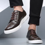 Adri��n Brogue Detail Sneakers