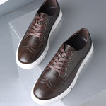 Adri��n Brogue Detail Sneakers