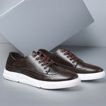 Adri��n Brogue Detail Sneakers