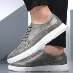 Adri��n Brogue Detail Sneakers