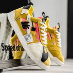 Alonzo Y2K Patchwork Sneakers
