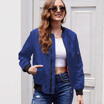 Zip Up Bomber Jacket - Zeagoo (Us Only)
