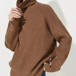 ELODIE��� - Comfy Half-Zip Sweater