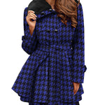 Faux Fur Lapel Double-Breasted Thick Wool Coat - Zeagoo (Us Only)