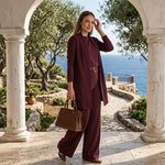 Maria - 3-piece set including long cardigan, top and pants