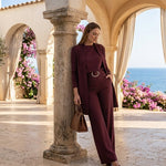 Maria - 3-piece set including long cardigan, top and pants