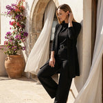 Maria - 3-piece set including long cardigan, top and pants