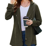 Zip Up Hooded Sweatshirts Thin Jacket - Zeagoo (Us Only)