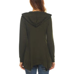 Zip Up Hooded Sweatshirts Thin Jacket - Zeagoo (Us Only)
