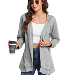 Zip Up Hooded Sweatshirts Thin Jacket - Zeagoo (Us Only)