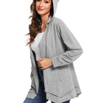 Zip Up Hooded Sweatshirts Thin Jacket - Zeagoo (Us Only)