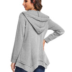 Zip Up Hooded Sweatshirts Thin Jacket - Zeagoo (Us Only)
