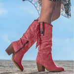 HARLOW��� - Classic Western Fringe Boots