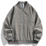 Alonso Suede Bomber Jacket