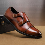 Leonardo Double Monk Strap Shoes