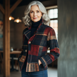 Maribel | Classic Check Wool Jacket