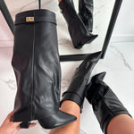 SERENA��� - Black Leather Boots