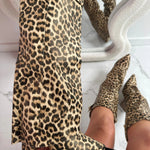FELINA��� - Leopard Leather Boots