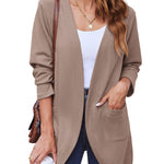 Zeagoo Womens Fall Lightweight Waffle Knit Cardigan