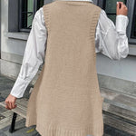 Zeagoo Womens Sweater Vest Dress Pattern Knitted Dress