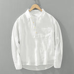 Leone Linen Popover Shirt