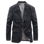 Alessio Cotton Twill Blazer