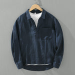 Leone Linen Popover Shirt