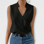 Janeth | Elegant V-Neck Blouse